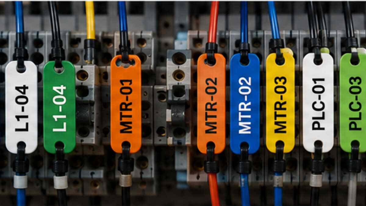 PVC and Traffolyte cable tags