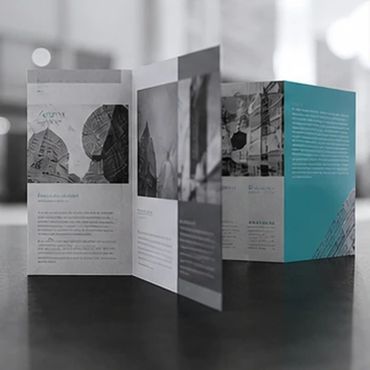 Brochures application example 1