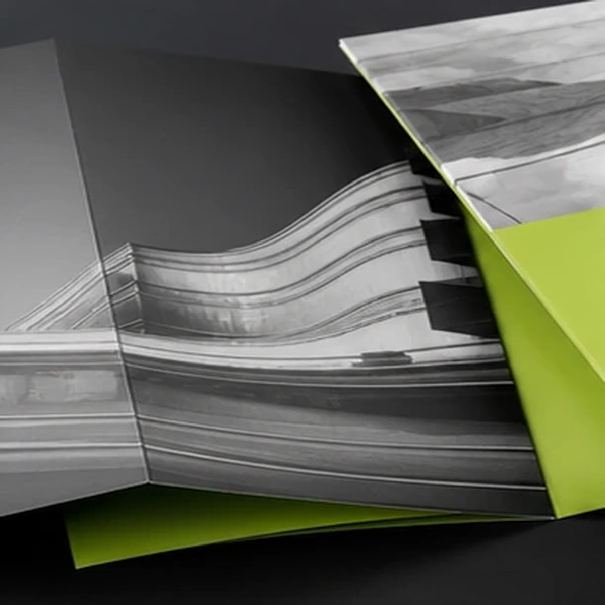 Brochures finishing detail