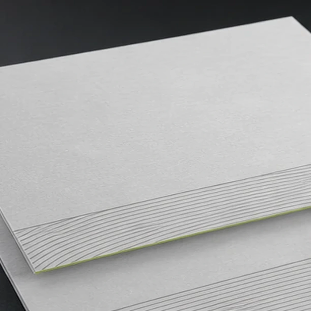 Letterheads finishing detail