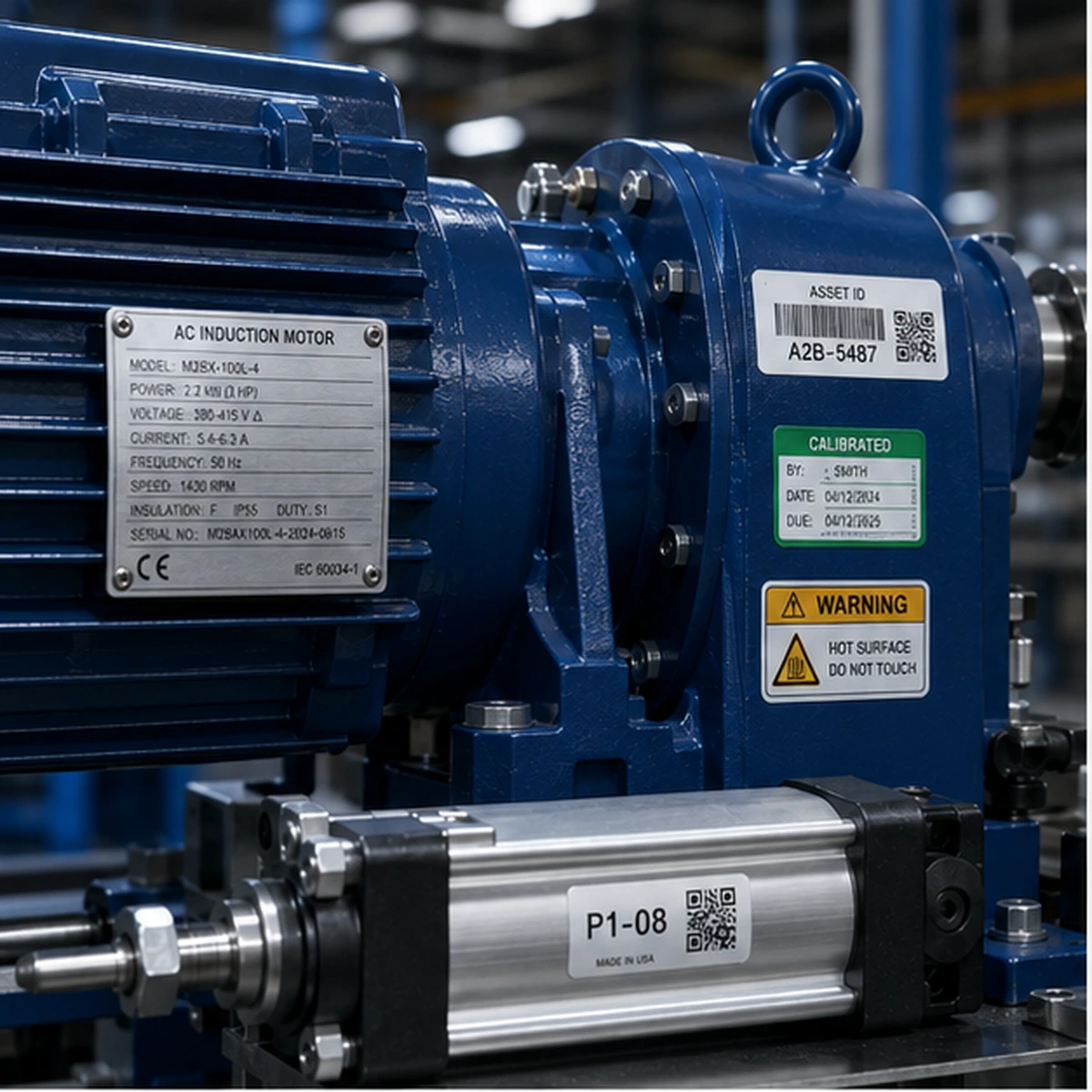 Asset Labels representative product example
