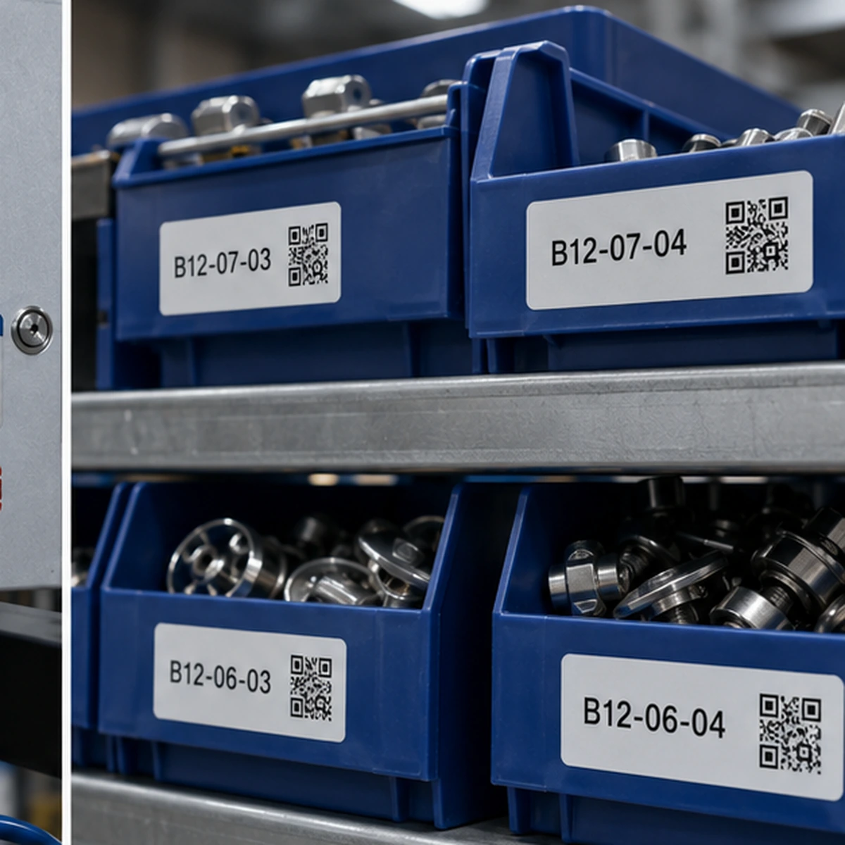 Barcode & QR Labels layout option