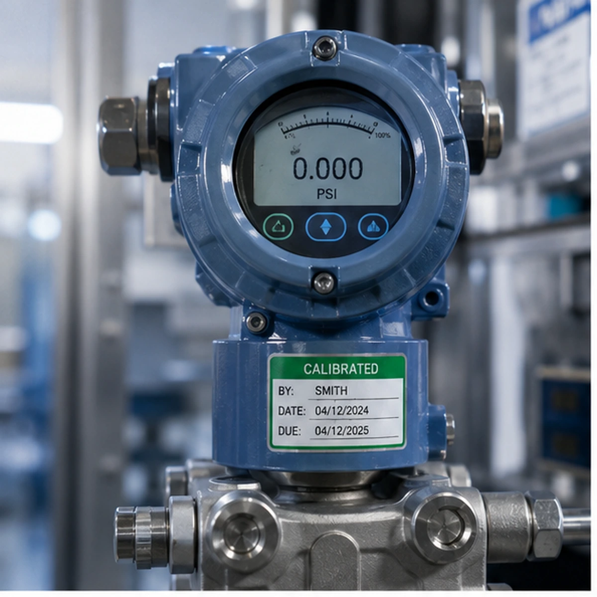 Calibration Labels representative product example