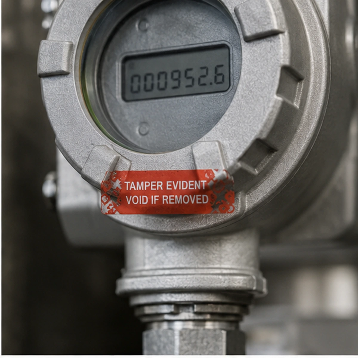 Tamper Evident Labels layout option