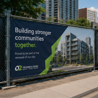 Outdoor Banners representative product example