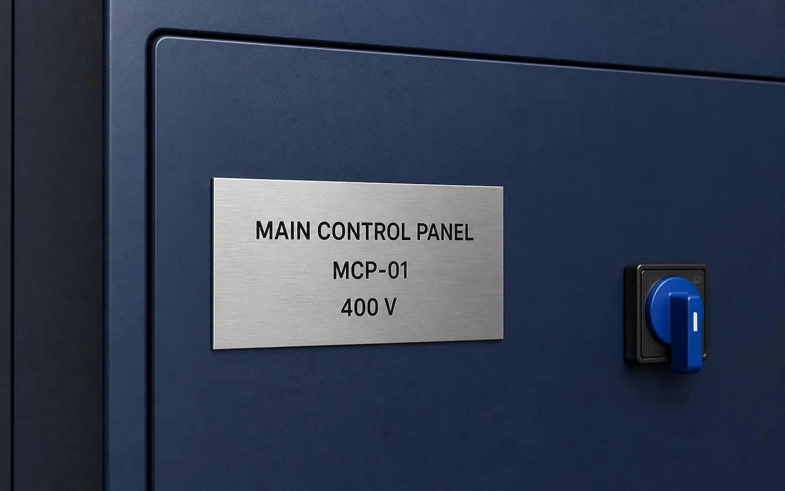 Metalphoto Control Panel & Electrical Identification hero product image
