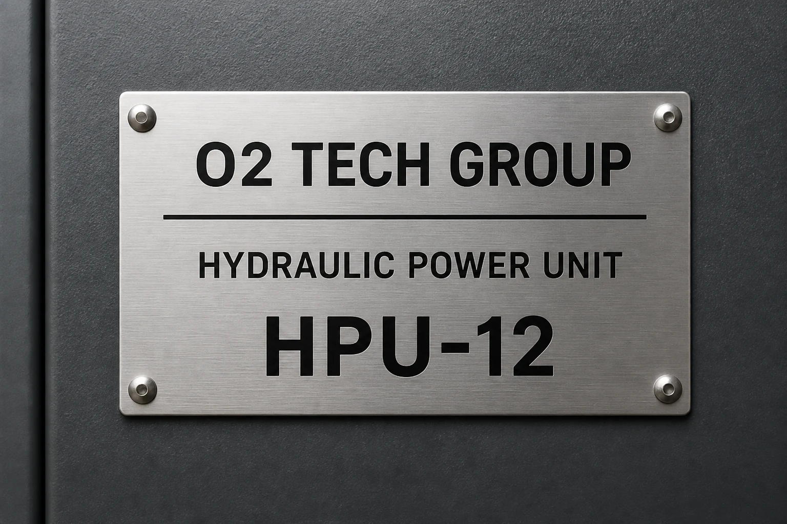 Branded Equipment Nameplates