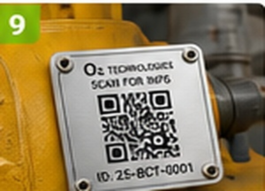 Metalphoto Barcode & QR Code Tags