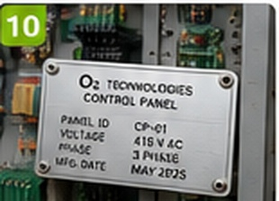 Metalphoto Control Panel / Electrical Identification