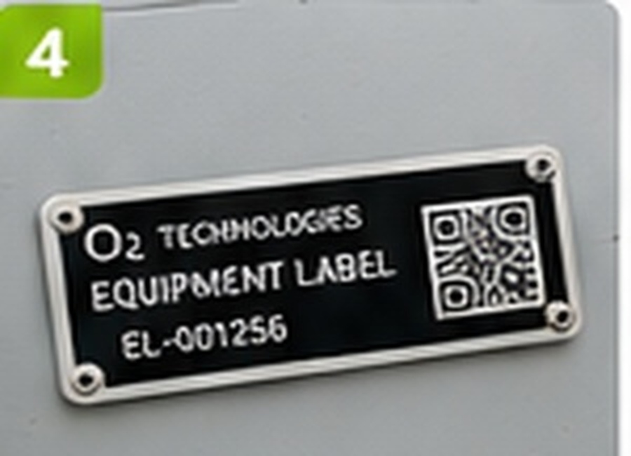 Metalphoto Equipment Labels