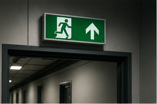 Emergency Exit Signs layout option