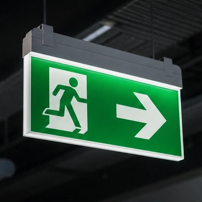 Emergency Exit Signs variable data option