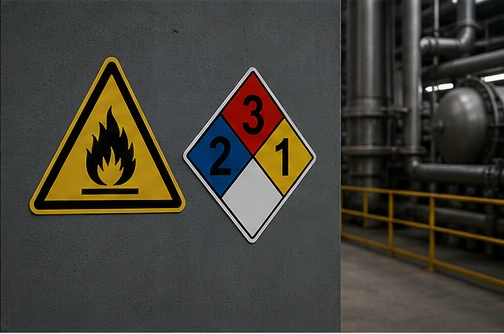 Hazard Signs layout option