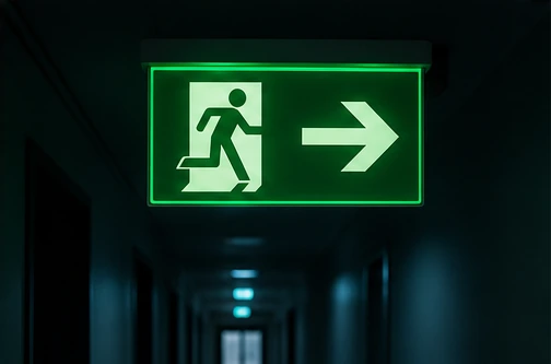 Photoluminescent Signs representative product example
