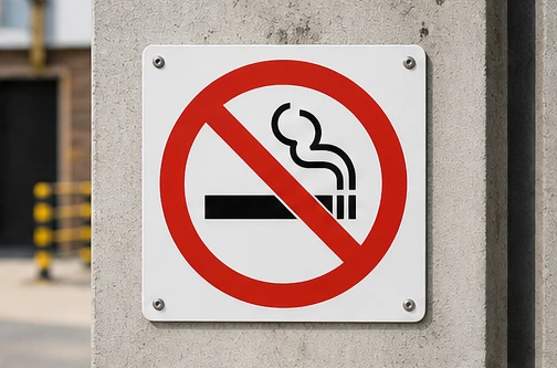 Prohibition Safety Signs representative product example