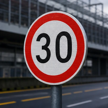 Traffic & Road Signs variable data option