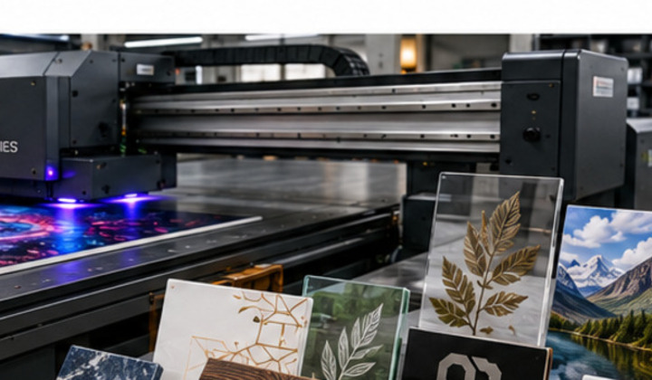 UV flatbed printing