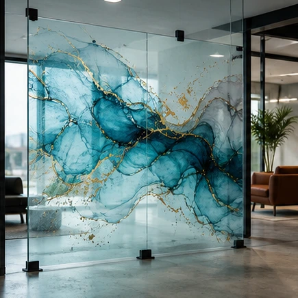 Glass Printing representative product example