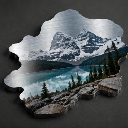 Metal Printing custom finish option