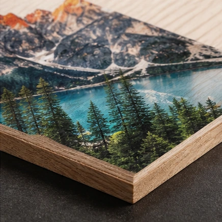 Wood Printing variable data option