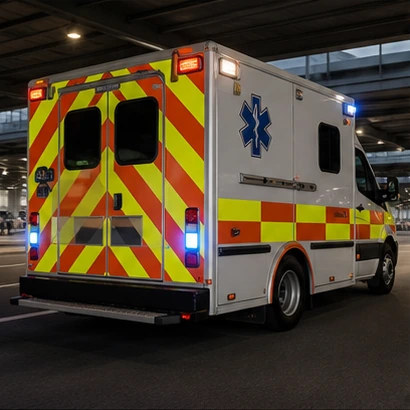Emergency Vehicle Graphics representative product example