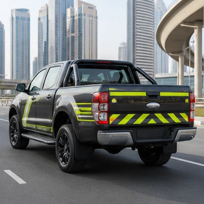 Reflective Vehicle Graphics layout option