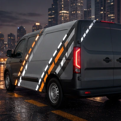 Reflective Vehicle Graphics variable data option