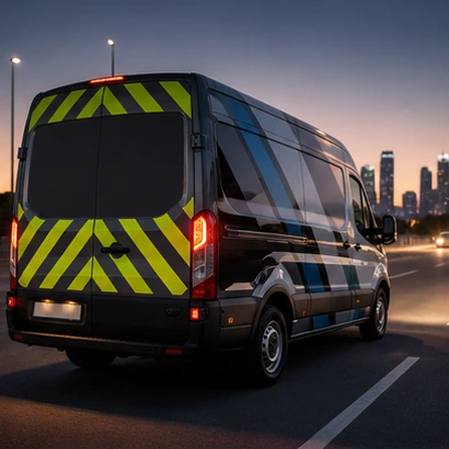Reflective Vehicle Graphics representative product example