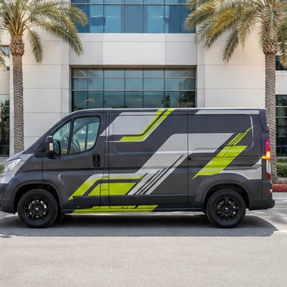 Van Graphics custom finish option