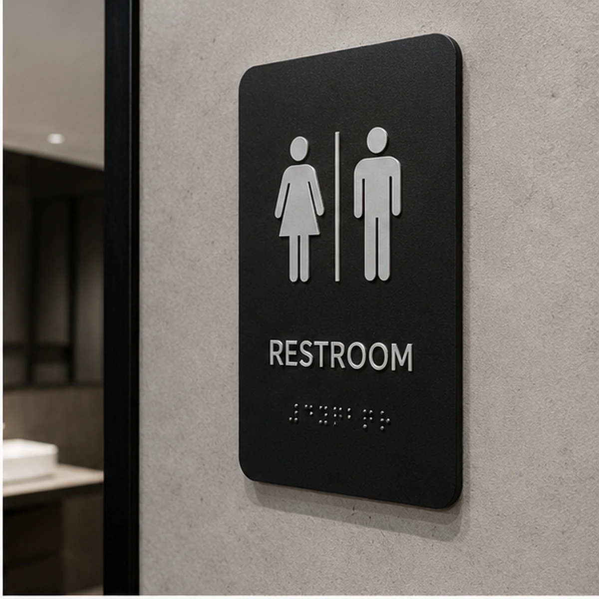 Braille & Tactile Signs application example 1