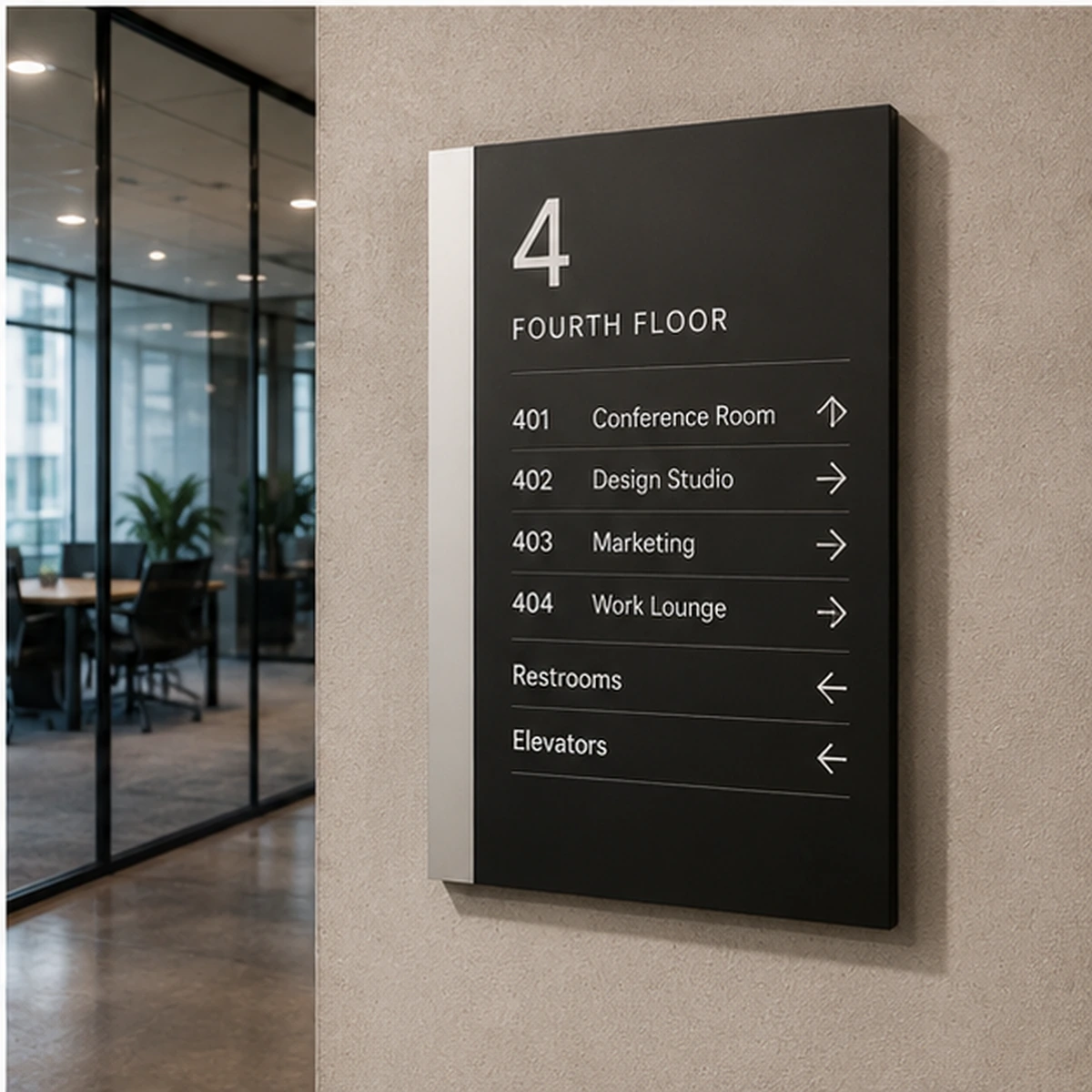 Directory & Tenant Signs application example 3