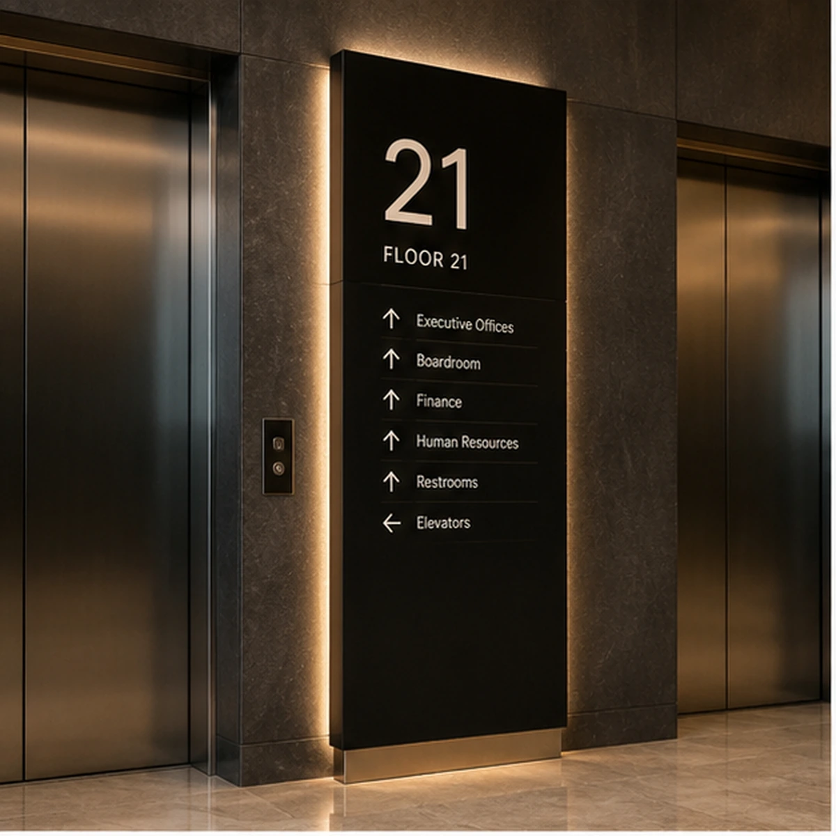 Directory & Tenant Signs representative product example
