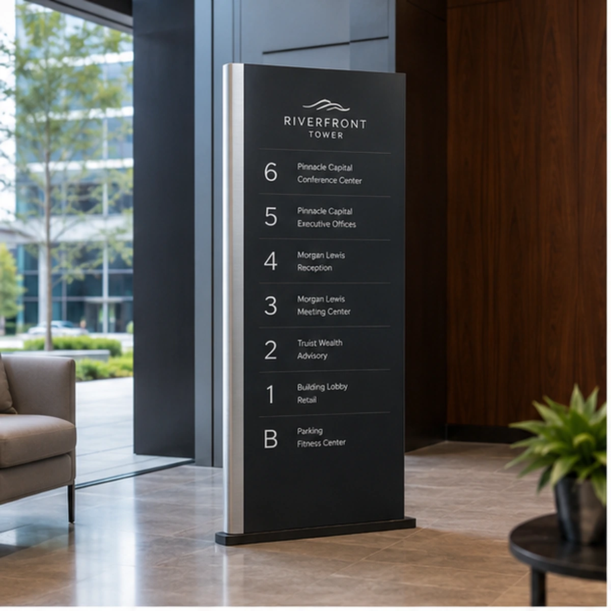 Floor & Level Signs representative product example