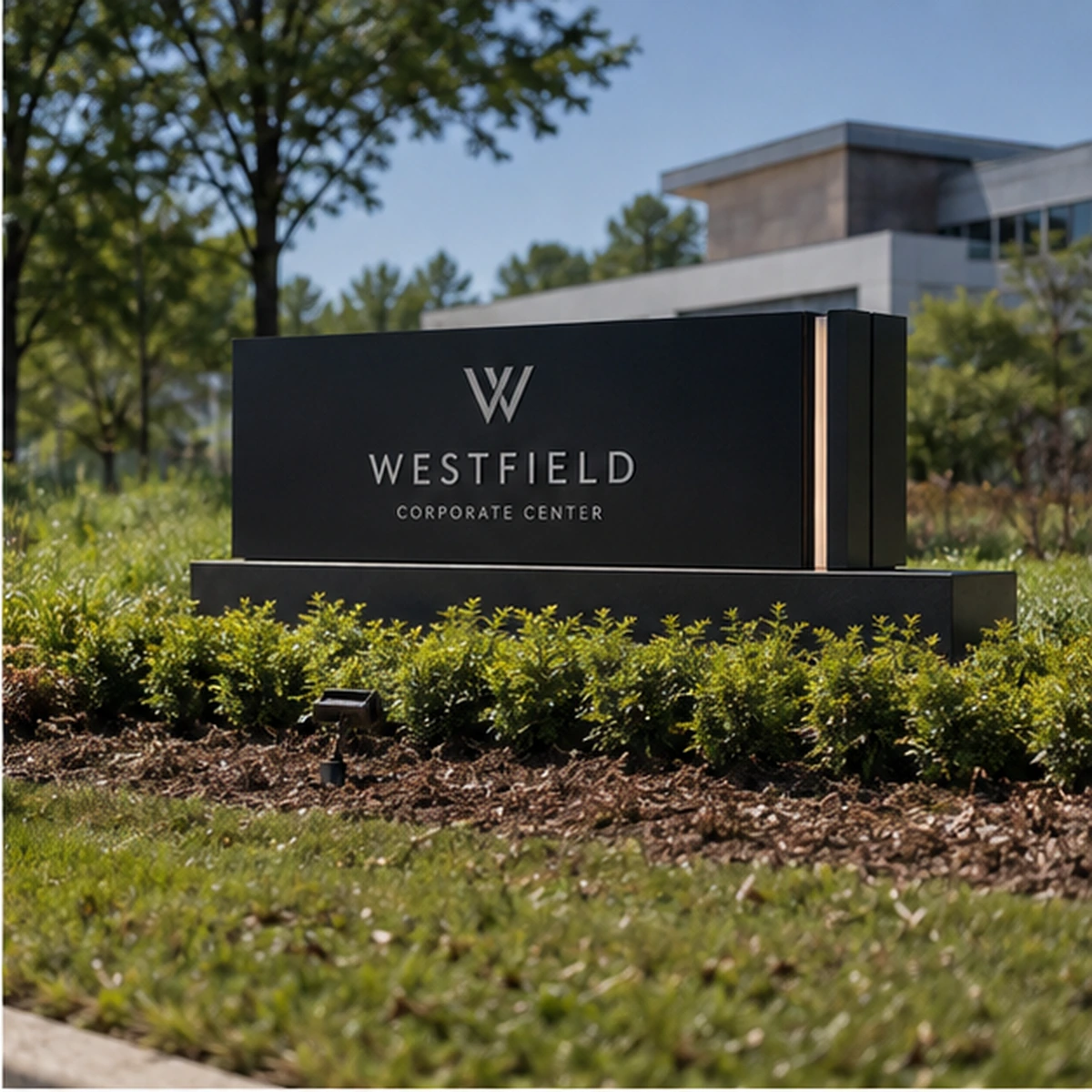 Outdoor Wayfinding Signs application example 1