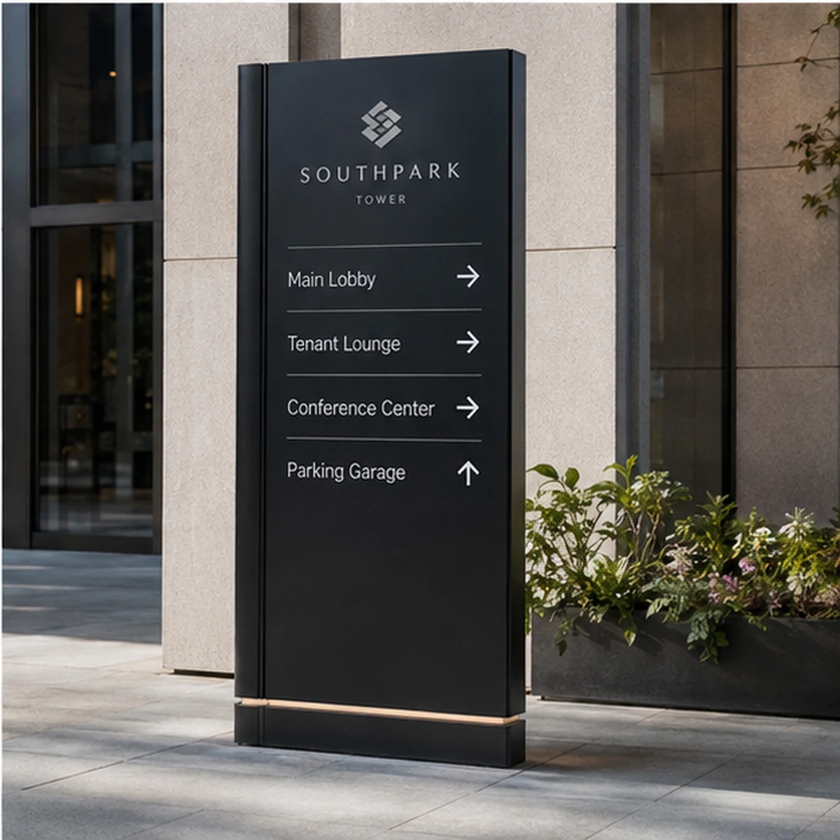 Outdoor Wayfinding Signs application example 3